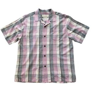 Tommy Bahama Silk Shirt Men's Large EUC